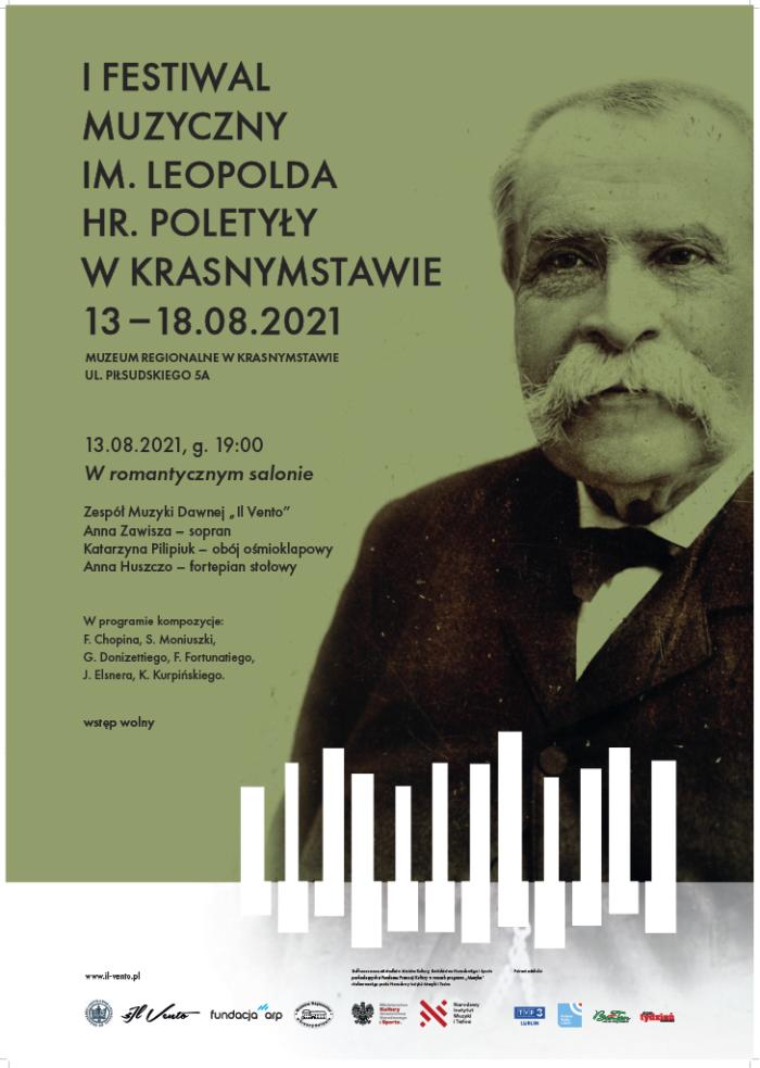 I Festiwal  Muzyczny im. Leopolda hr. Poletyły w Krasnymstawie