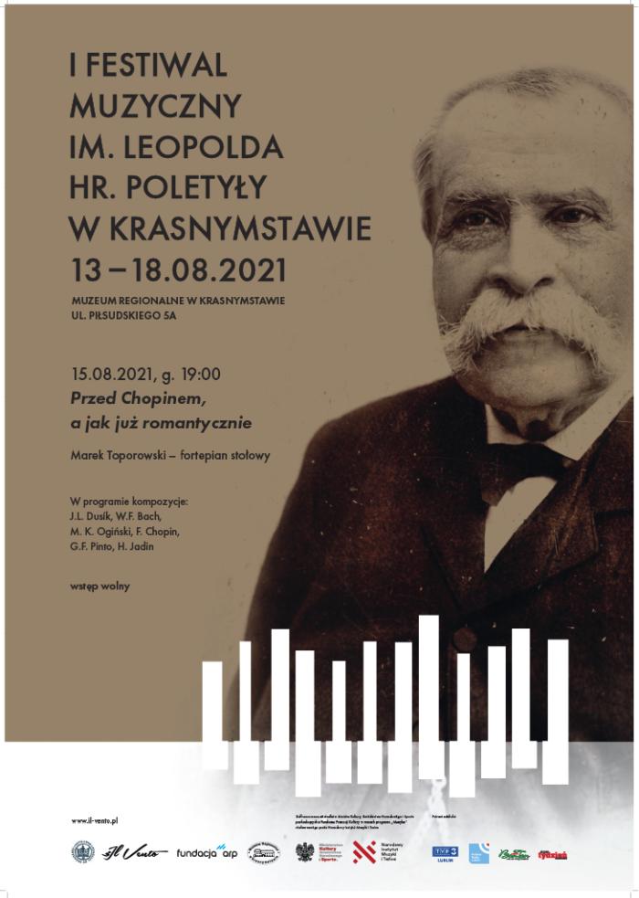I Festiwal  Muzyczny im. Leopolda hr. Poletyły w Krasnymstawie